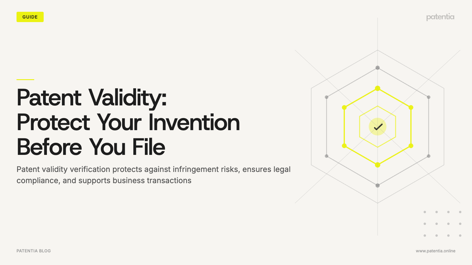 Ensuring the Patent Validity of your Invention